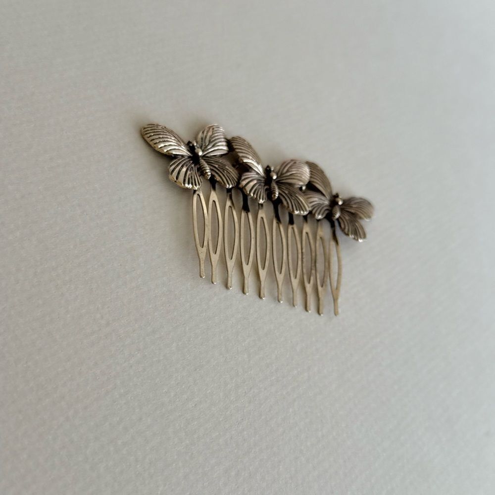 Butterfly hair clip S774 - Picture 3 of 4